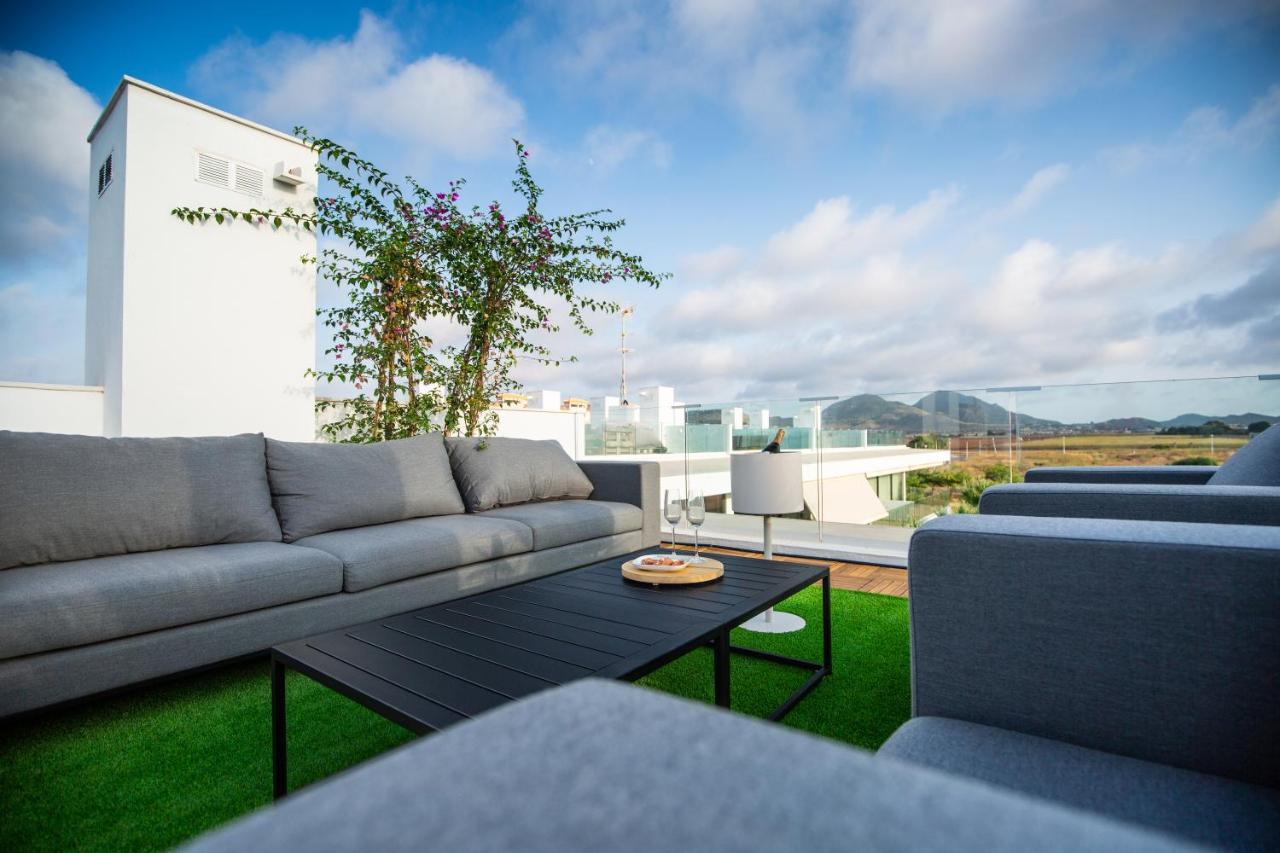Luxe Nieuwbouw Penthouse Op 600 M Van Het Strand! Los Nietos Kültér fotó